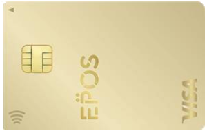 エポスゴールドカードの券面