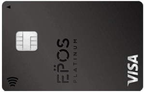 エポスプラチナカードの券面