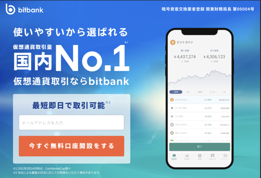 bitbankのLP