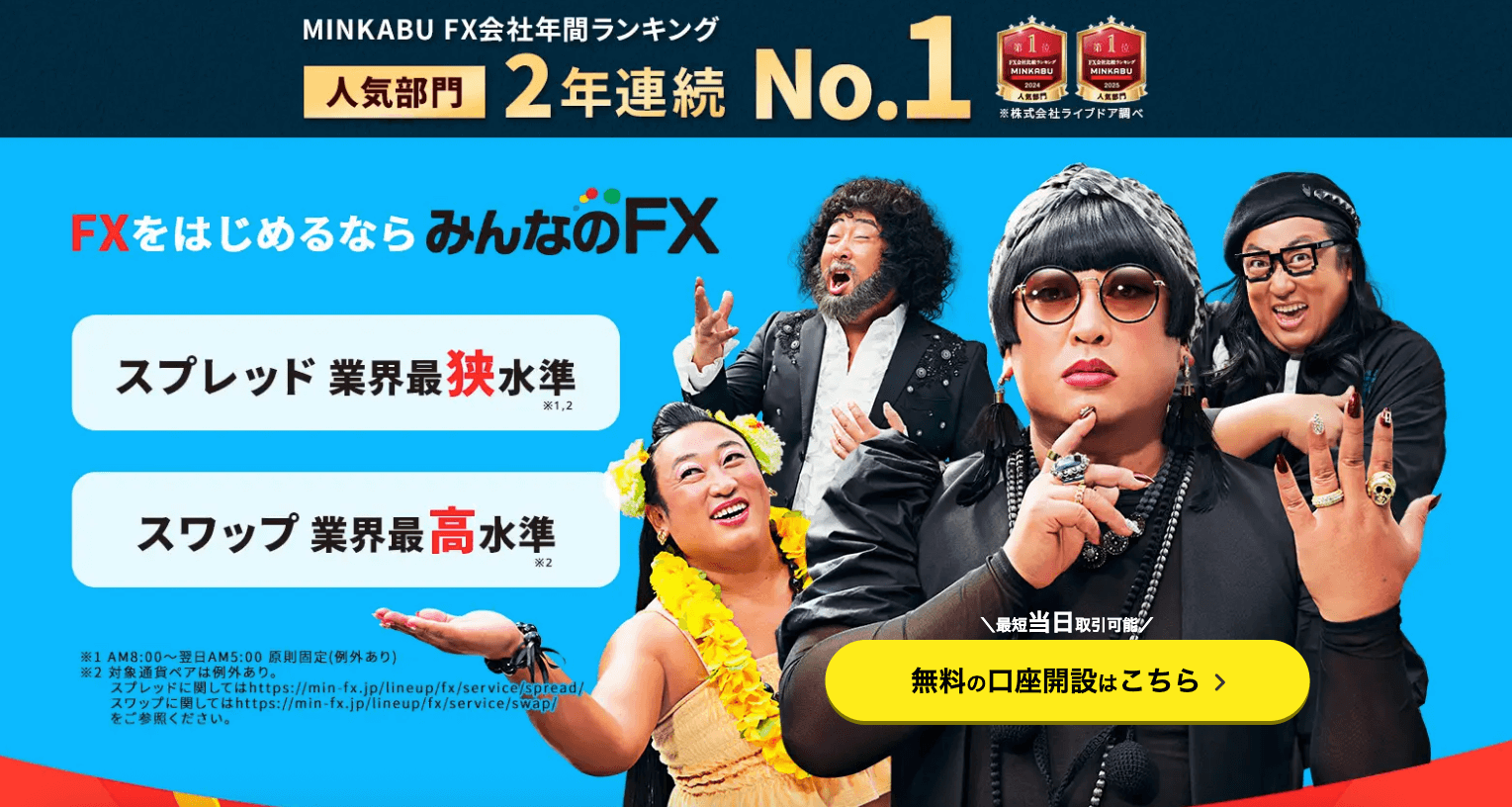 みんなのFXバナー画像